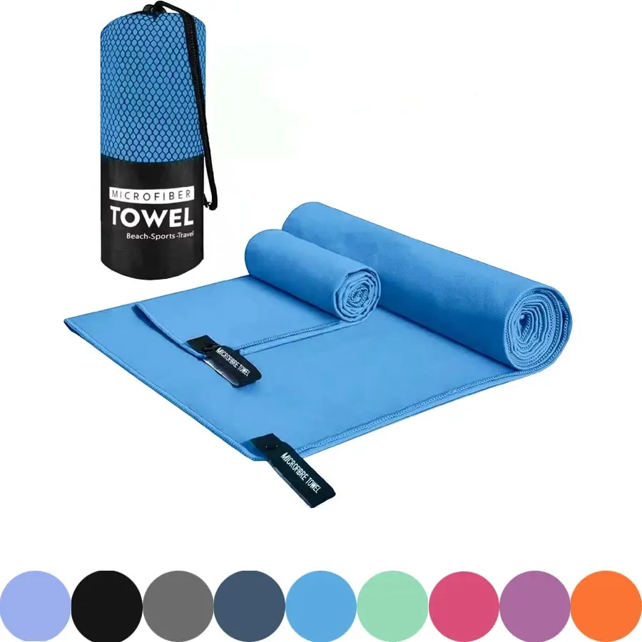 Schnell trocknendes Sporthandtuch, 40 x 80/76 x 152 cm