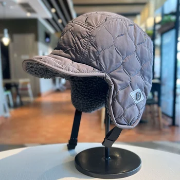 Winter Männer Frauen Trapper Aviator Trooper Earflap Warme Wasserdichte Ski Unten Hut Bomber Kappe Gehörschutz