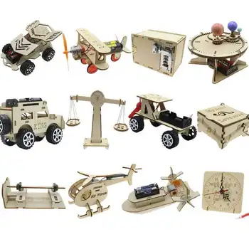 Robotik-Bausatz Lehrreiches Puzzle DIY Physik-Spielzeug Wissenschafts- und Technik-Spielzeug