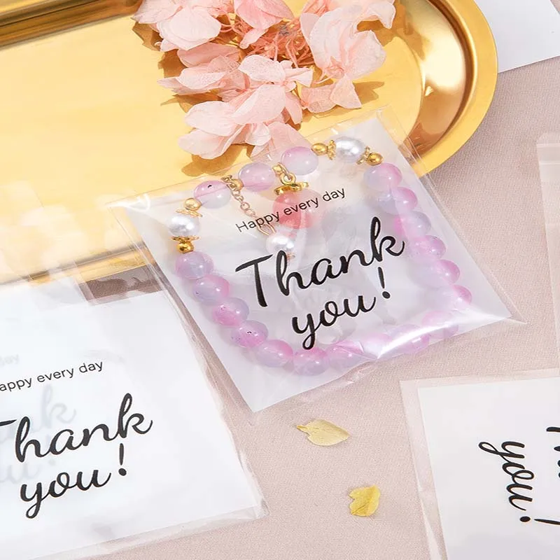 50-100 stücke danke Geschenk beutel Süßigkeiten Keks – Bild 2
