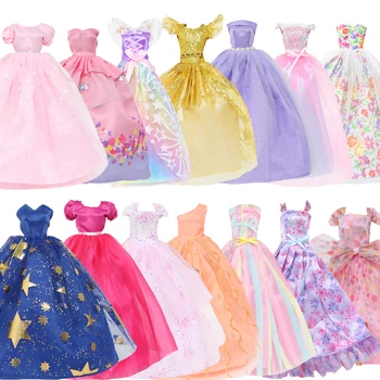 Modisches Puppenkleid 30CM Puppen-Abendkleid Hochzeitsparty-Rock 11,8 Zoll Outfit Puppenkleidung Zubehör 1/6