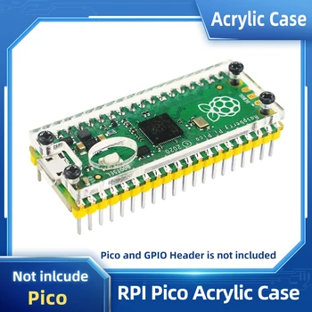 Raspberry Pi Pico Hülle Acrylschale Transparente Hülle für Pico Board RP2040 Mikrocontroller Mikrocomputer