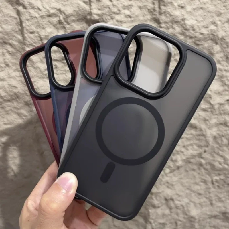 Matte magnetische Original-Telefonhülle für iPhone Air 17