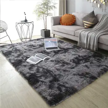 Plüsch Teppich Für Wohnzimmer Sofa Boden Kissen Moderne Weichen, Flauschigen Hause Teppich Für kinder