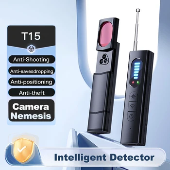 Versteckte Kamera Detektor Anti-Spion Auto GPS Tracker Abhörgerät Bug RF Wireless Alle Signal Scanner Gadget