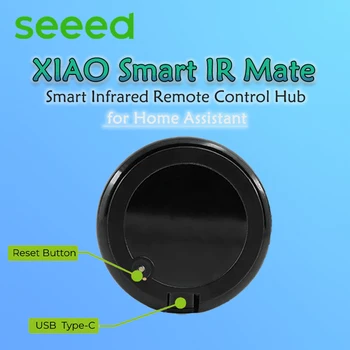 XIAO Smart IR Fernbedienungs-Hub Mate Smart Infrarot für Home Assistant, ESP32-C3 Core, Haptisches Feedback