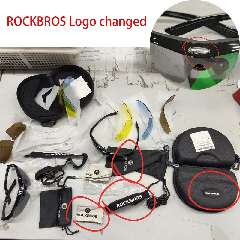 ROCKBROS Polarisierte Fahrradbrille, Sport-Sonnenbrille für – Bild 6