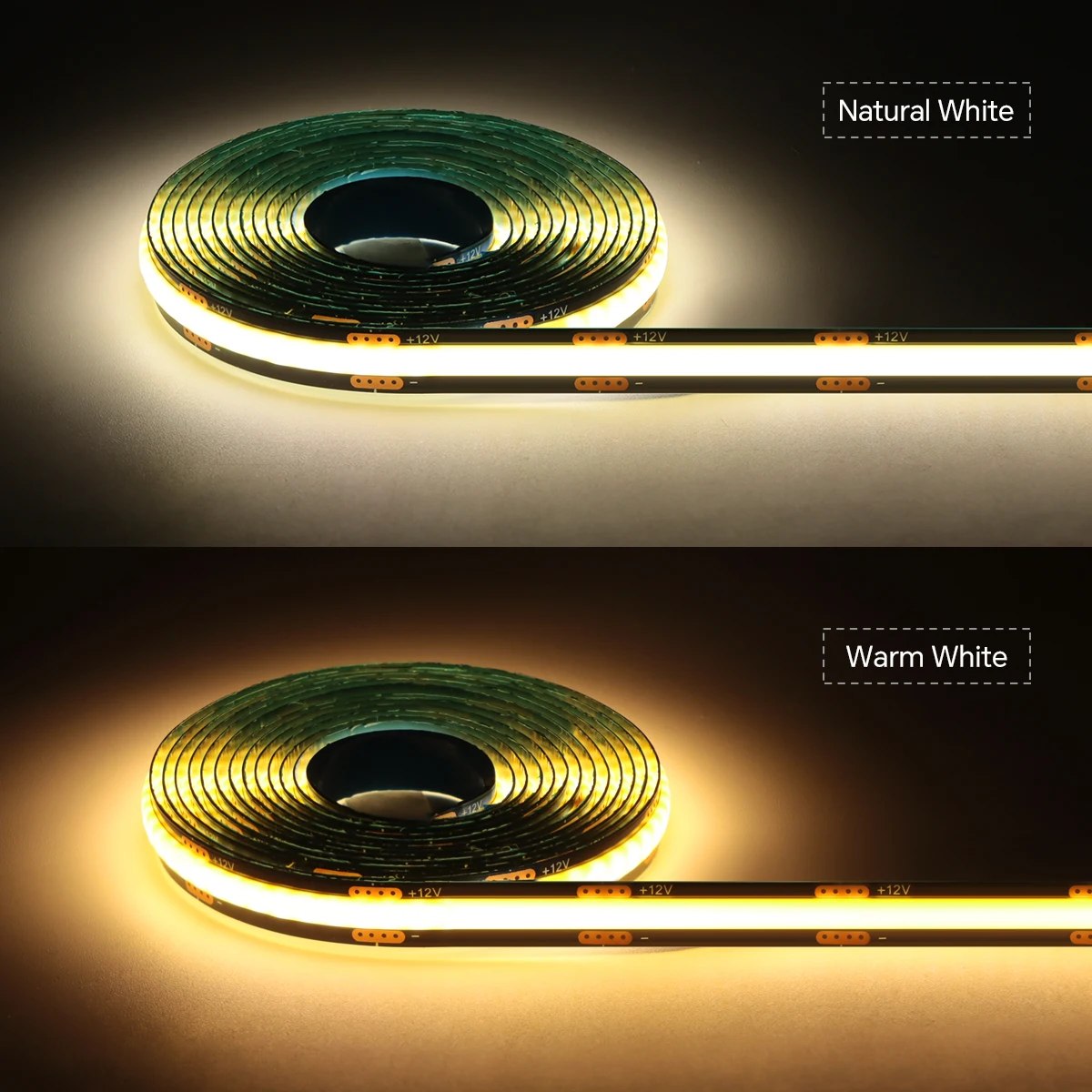 Touch Dimmbare Schwarz PCB LED Streifen Licht COB Band Für – Bild 6