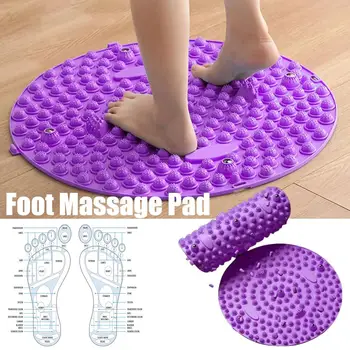 Fingerdruck-Massageplatte für die Füße, Gesundheits-Druckbrett, Fußmassage-Pad, Fuß-Yoga-Akupressurmatte