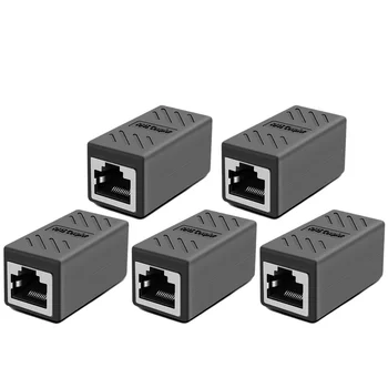 RJ45 Koppler Ethernet Extender 1000Mbps LAN Stecker Cat6/Cat5e Ethernet Kabel Extender Adapter Buchse