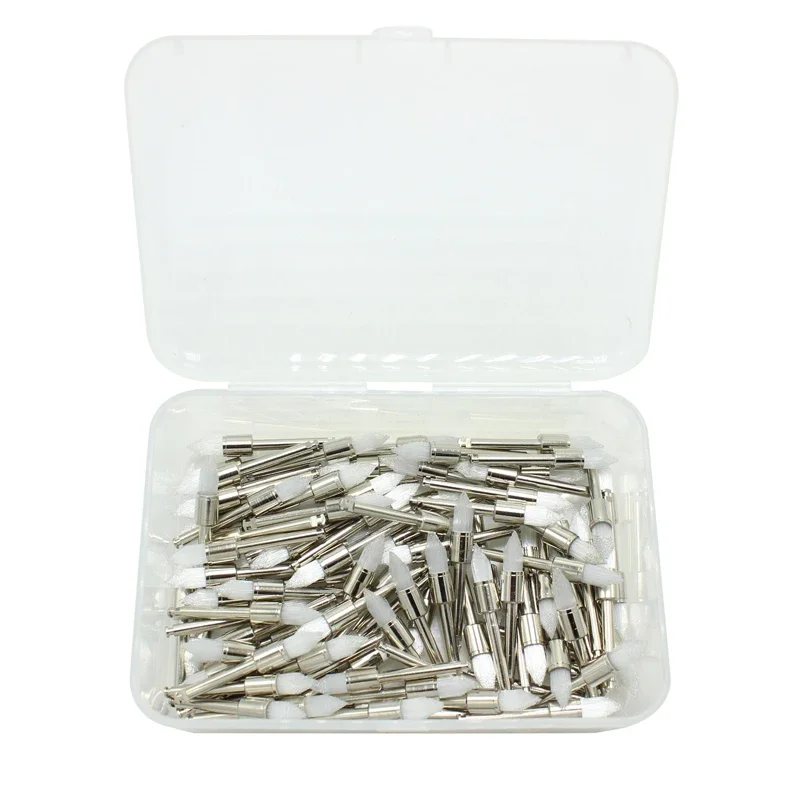 100 Stück Dental-Prophy-Bürsten, Polierer, Einweg-Latch-Typ – Bild 3