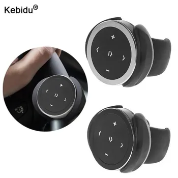 Kebidu Lenkrad Musik Player Drahtlose Bluetooth Fernbedienung Media Taste Multimedia für Android IOS