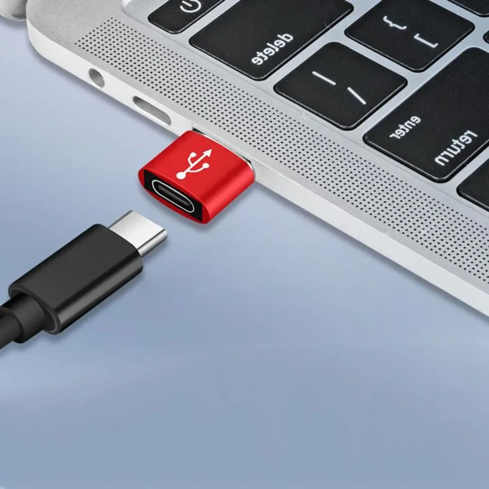 USB-C Buchse auf USB-A Stecker Adapter, USB 3.0 – Bild 5