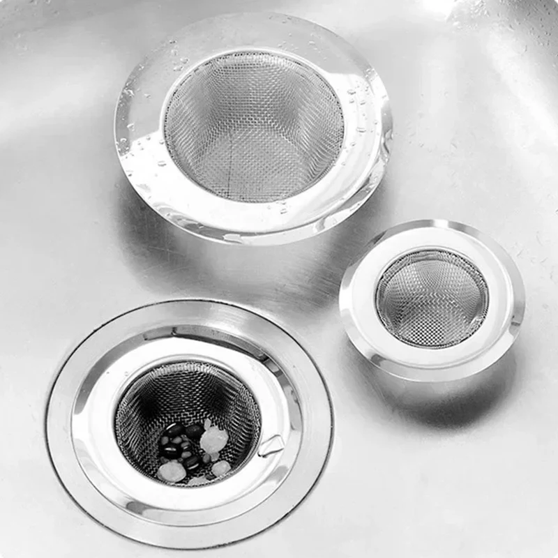 Küchenspülenfilter aus Edelstahl, Abflussgitter – Bild 4