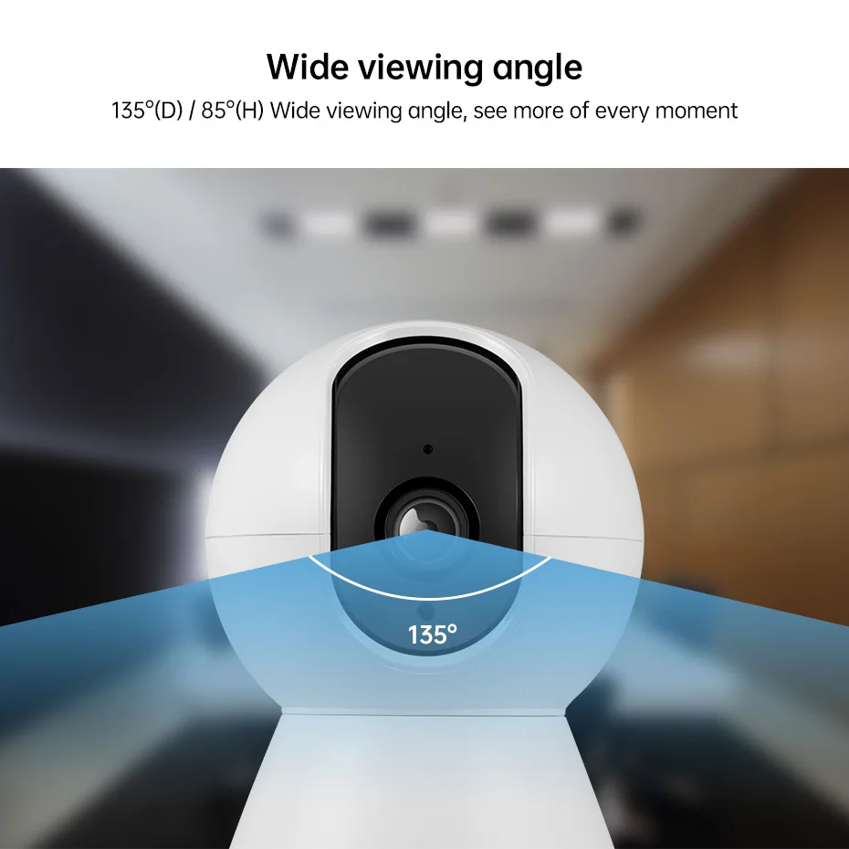 Kerui 3mp tuya smart mini wifi ip kamera innen wireless home – Bild 3