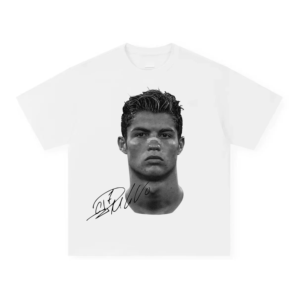 Neymar American Football Star Print 100 % Baumwolle Kurzarm – Bild 4