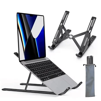 Einstellbare Laptop Halter Tragbare Faltbare Computer Monitor Halter Notebook Ständer Für Macbook Air iPad
