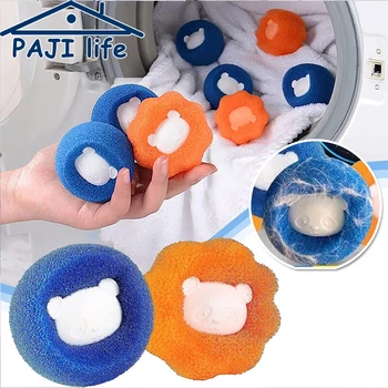 Wäsche Bälle Pet Haarentferner Wiederverwendbare Waschmaschine Lint Catcher Kleidung Flusen Pelz Reiniger