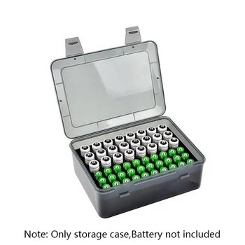 Batterie-Aufbewahrungs-Organizer-Halter für 54 AA AAA-Batterien, Batteriebox, Garagenbehälter