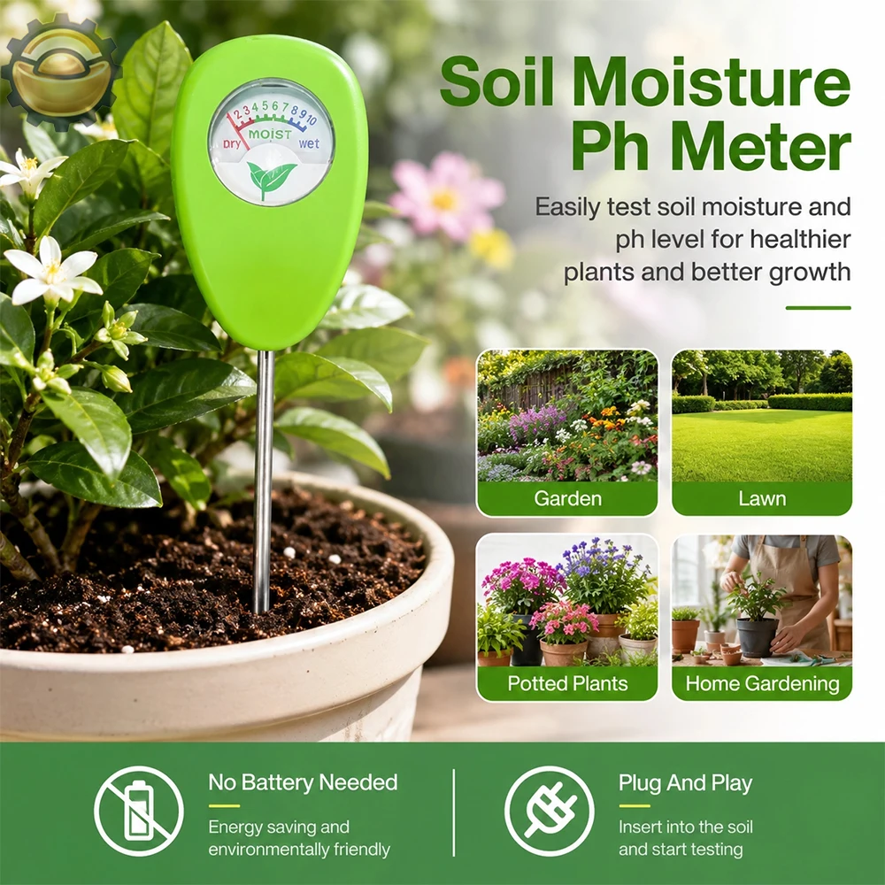 LY102 Bodenfeuchtesensor Messgerät für Außenbereich Blumen