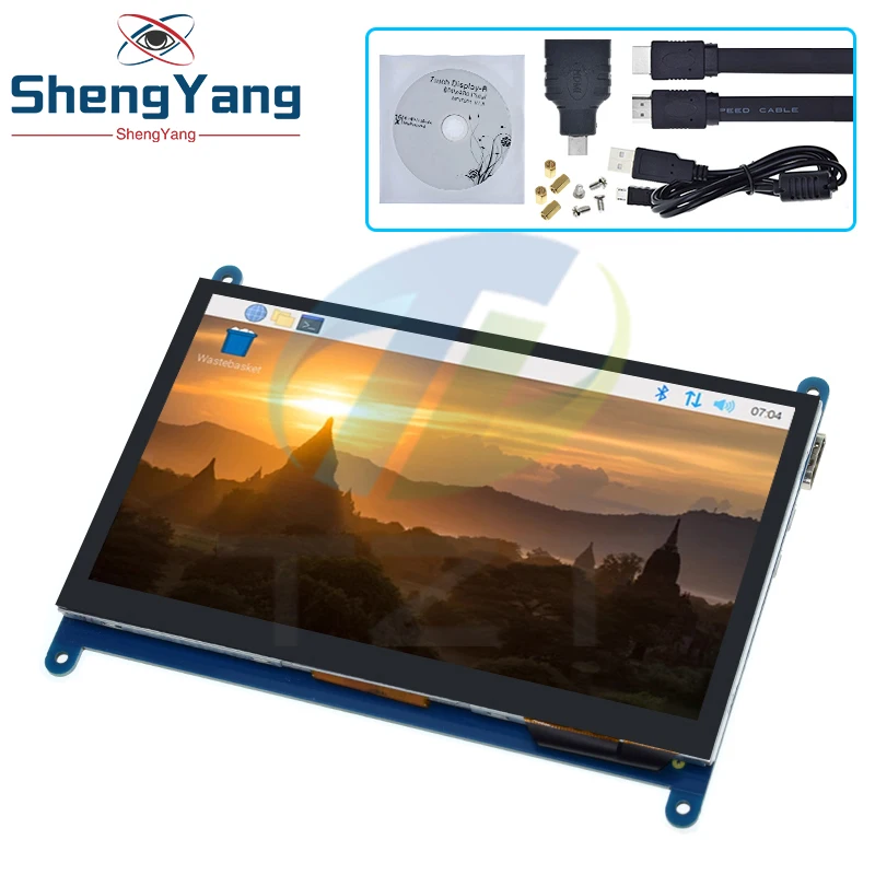 7-Zoll-TFT-Display, HDMI-kompatibler Touchscreen, 800 x 480 – Bild 3