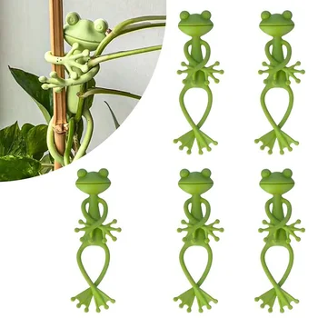 Frosch Pflanzenständer Tomatenpflanzenstütze für Pflanzen Gartenpflanzenhalter Pflanzenklettervorrichtung