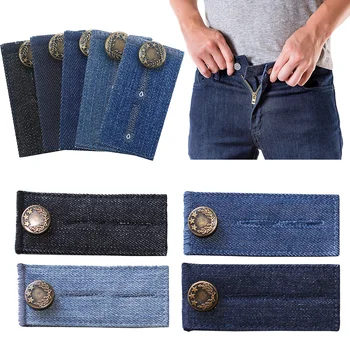 Denim Jeans Taille Extender Bund Expander für Männer Frauen Schwangerschaft Hosen Jeans Rock Taste (4 Stück)