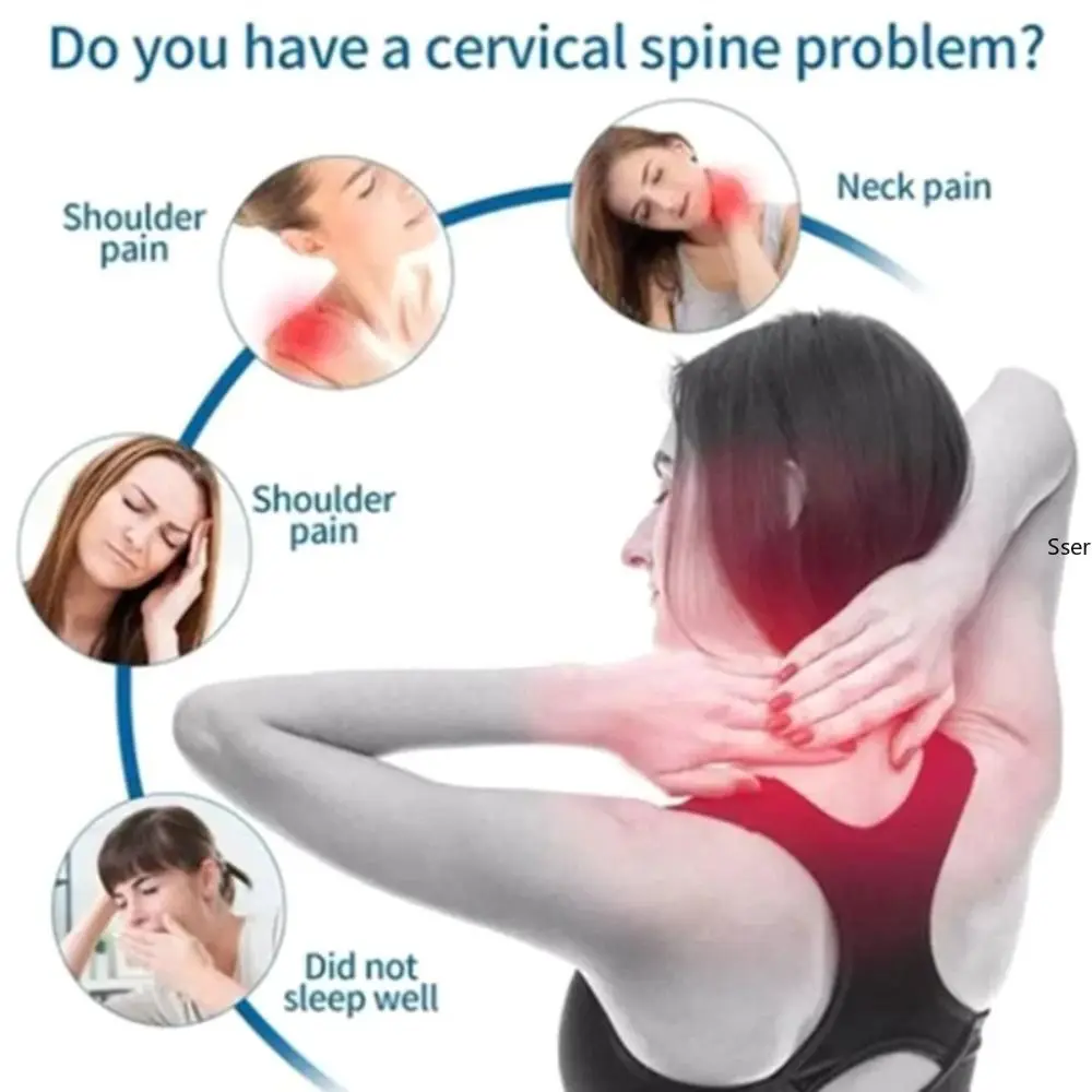 Nackenstützkissen Orthopädisches Traktionskissen zur – Bild 4