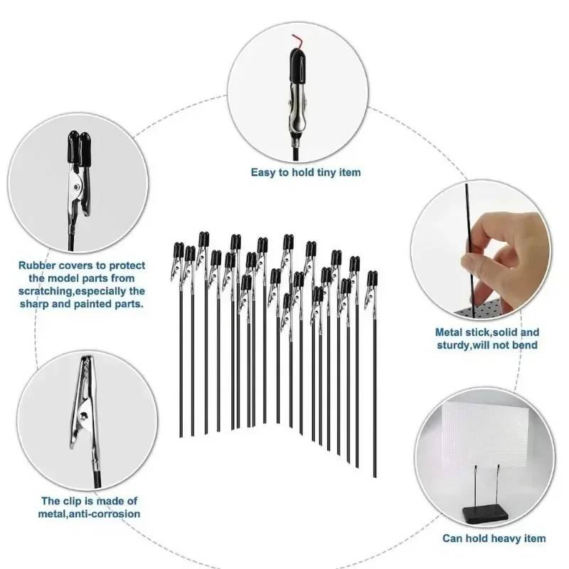 5-30 Stück Magnetische Flexible Krokodilklemmen für – Bild 6