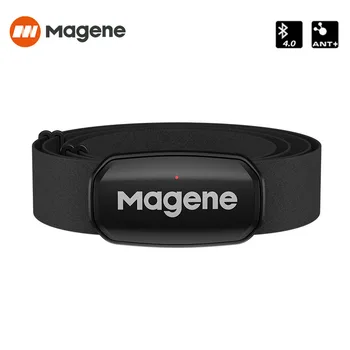 Magene H303 Herzfrequenzsensor Bluetooth ANT Upgrade H64 HR Monitor mit Brustgurt Dual Mode Computer Fahrrad