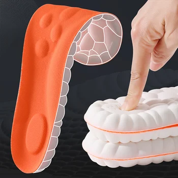 Latex Sport Einlegesohlen Weiche Hohe Elastizität Schuh Pads Orthesen Atmungsaktive Deodorant Stoßdämpfung