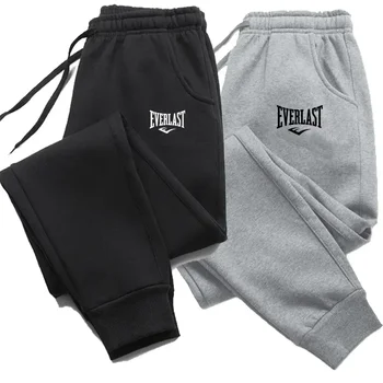 Bedruckte Hosen von EVERLAST für Herren und Damen, Laufhose, Jogginghose, Sport-Freizeithose, Fitness-Gym
