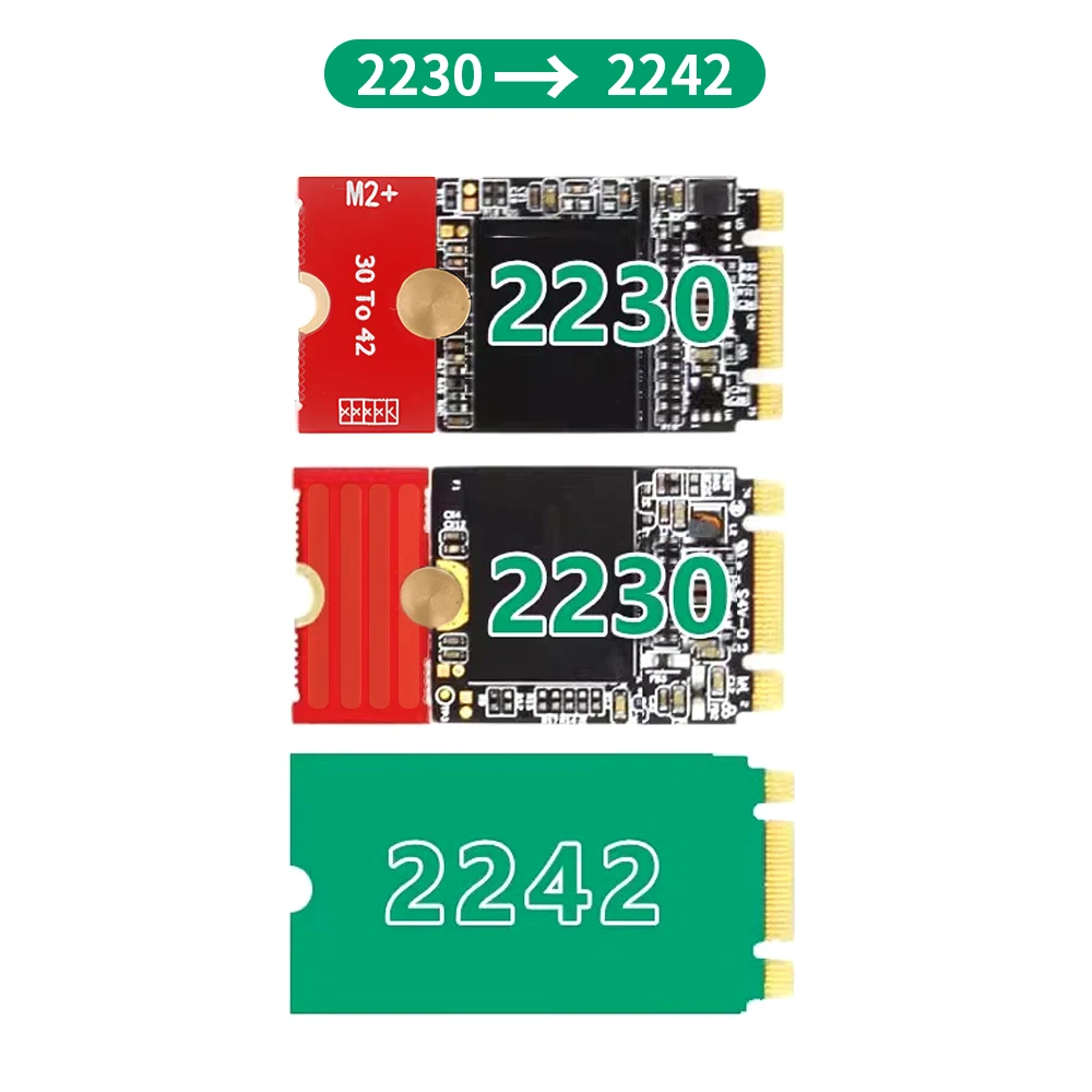 TISHRIC M.2 SSD-Verlängerungsadapter M2 Solid-State-Laufwerk – Bild 4