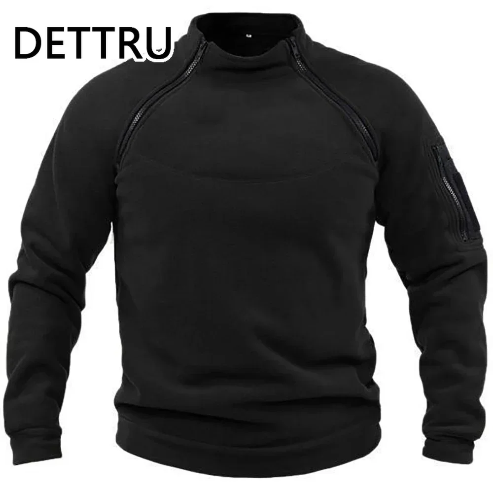 Outdoor Herren TacticalFleece Jacke Kleidung Warme – Bild 5