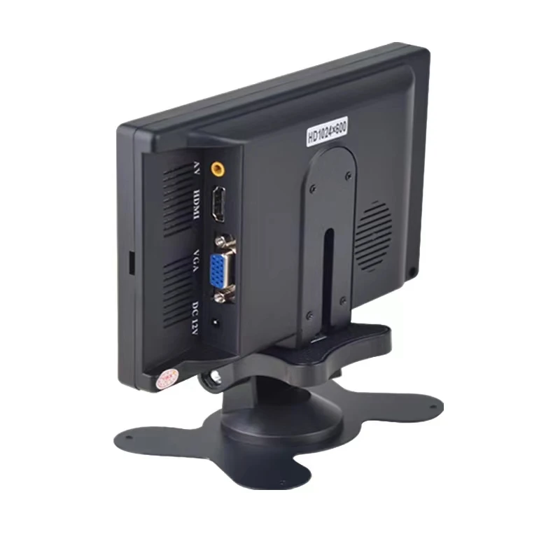 7 zoll IPS Tragbare Display HD 1024x600 Bildschirm AV CCTV – Bild 3