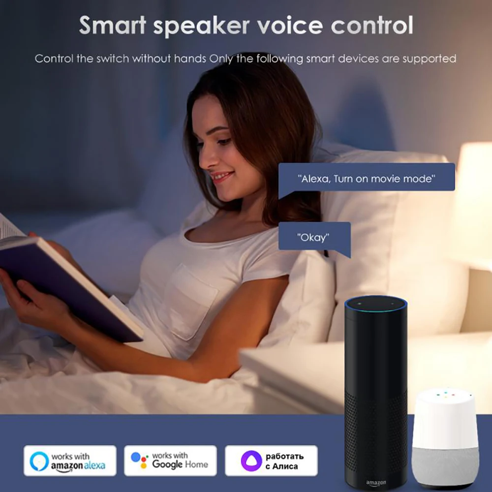 16A Tuya WiFi Smart Switch 2-Wege-Steuerung mit – Bild 3