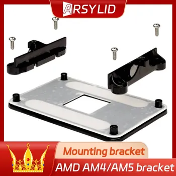 ARSYLID Montagehalterung für AMD AM4 AM5 Metallrückwandplatine Ryzen 7 5800 x 5600 g Eisen