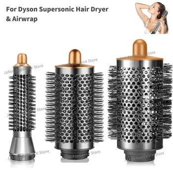 20/38/55 mm runde Volumenbürste für Dyson Airwrap HS01/HS05 Aufsatz Zylinderkamm Fluffy Nozzle Curling Pinsel