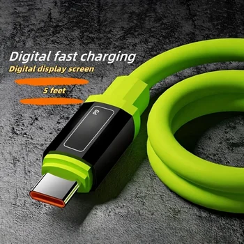 240W USB Typ C Kabel PD Schnelle Lade Telefon Ladegerät Datenkabel Für iPhone Samsung Xiaomi Huawei USB C