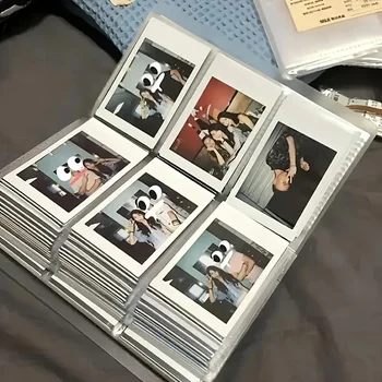 3-Zoll-Album mit 240 Karten und großem Fassungsvermögen - Foto-Organizer mit Sammelkarten im 3-Gitter-Design