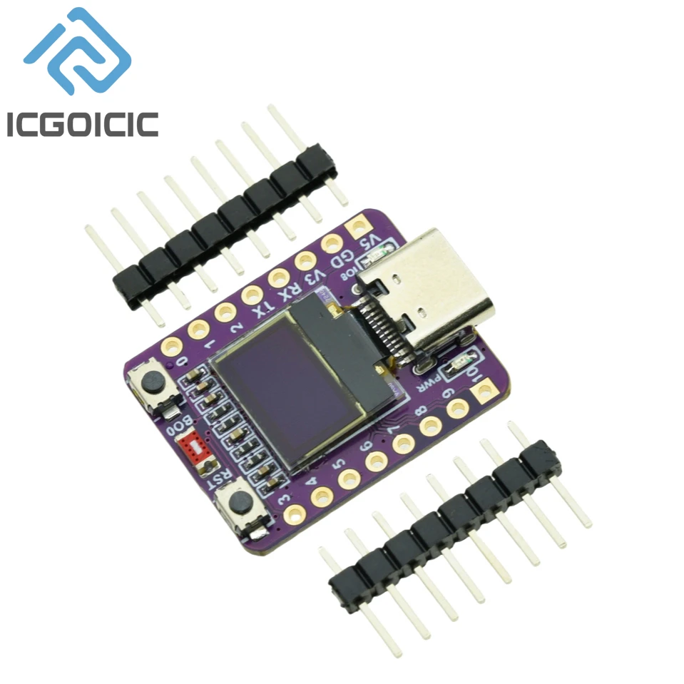 0,42 Zoll OLED-Entwicklungsboard für ESP32-C3 – Bild 2