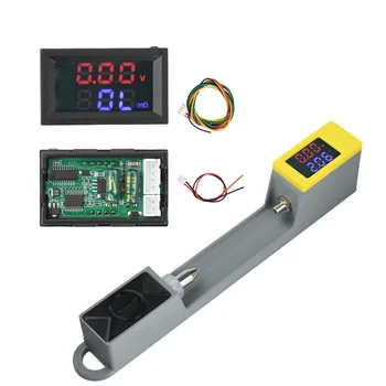 DC 4-12V VR452 Interner Widerstandstester 0,56 Zoll Dual Digital Display Batterie Voltmeter Widerstandstester