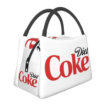 Coke Funny Lover Diet Isolierte Lunchtasche für die Schule, Bento-Aufbewahrung, Lebensmittelboxen, tragbarer
