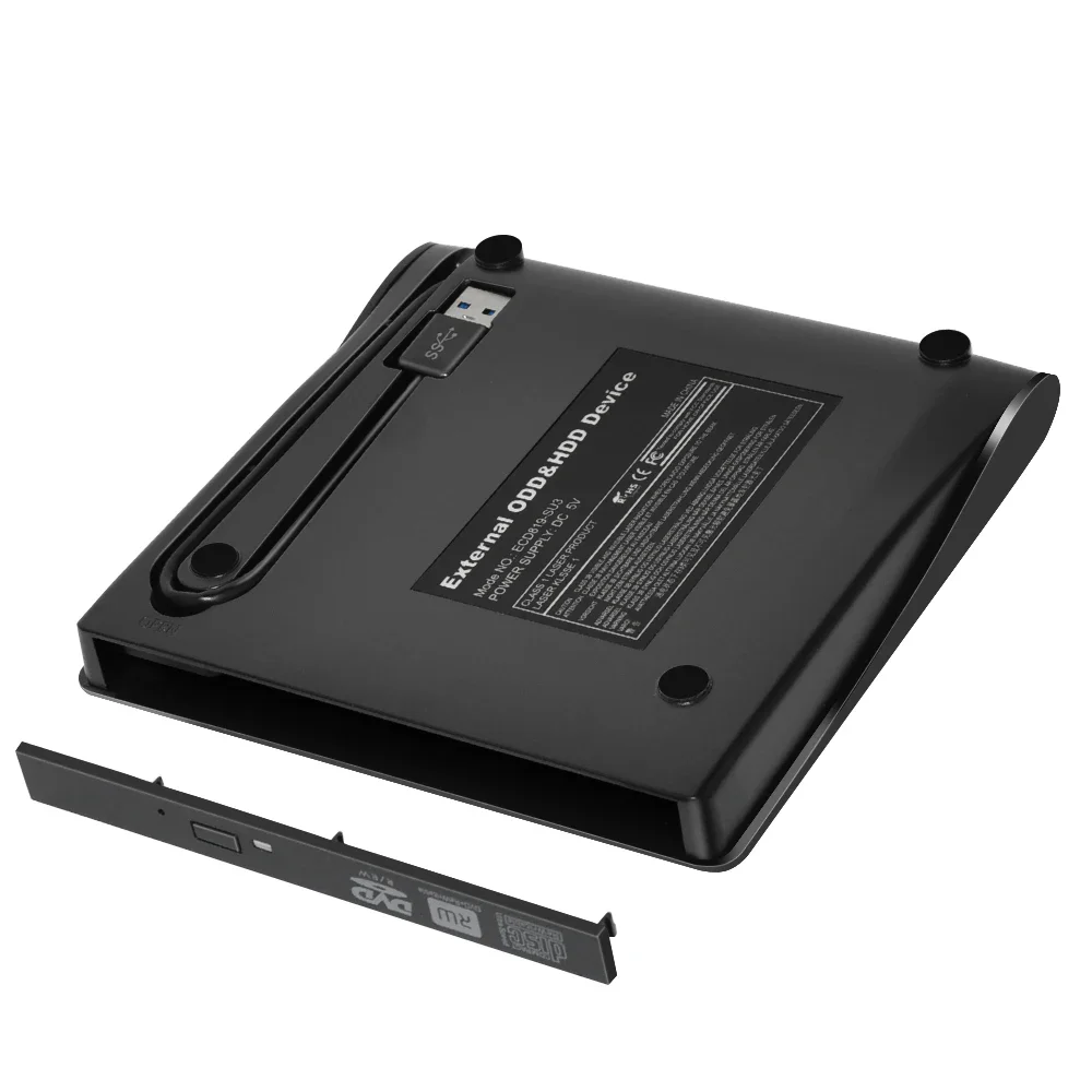 LJIAL 12,7 mm USB 3.0 DVD-Laufwerk, externes optisches – Bild 6