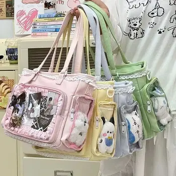 Ballett-Mädchen, großer Appetit, japanische zweidimensionale Einzelschulter-Umhängetasche, Geschenk