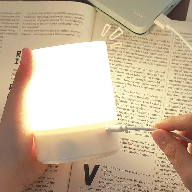 LED-Nachtlichter Dimmbare Aufladbare Desktop-Nachtlampen – Bild 3