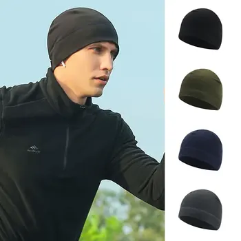 Männer Polar Fleece Mütze Winter warm Outdoor Sport Skifahren Radsport Hut wind dichte weiche Mütze Frauen Ski