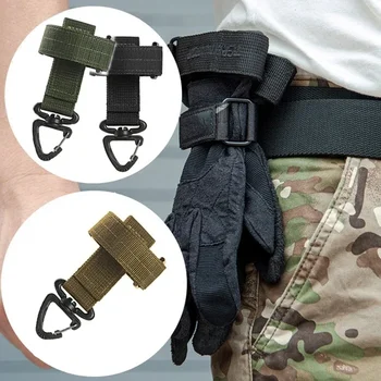 Bergsteiger-Schnalle, Outdoor-Schlüsselanhänger, taktischer Ausrüstungsclip, Halterung für Taschen, Gürtel