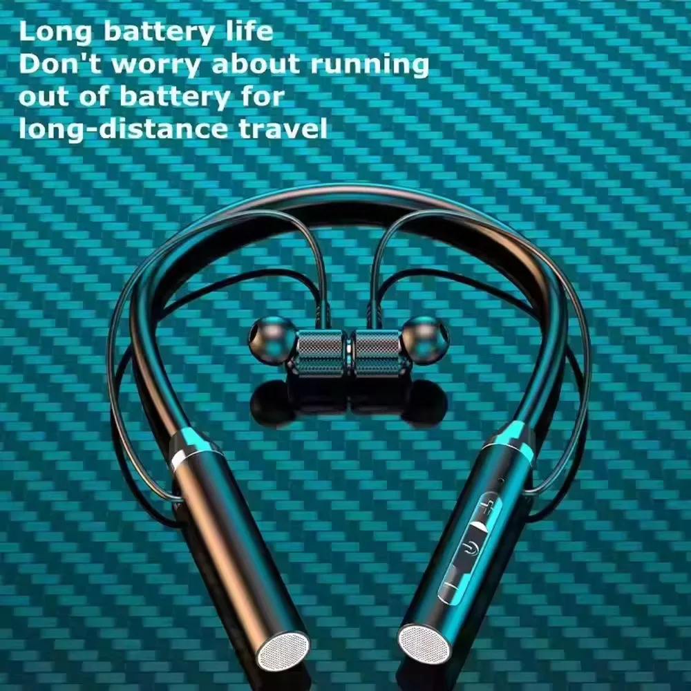 Drahtlose Bluetooth-Kopfhörer, Nackenbügel-Kopfhörer, Gaming – Bild 3