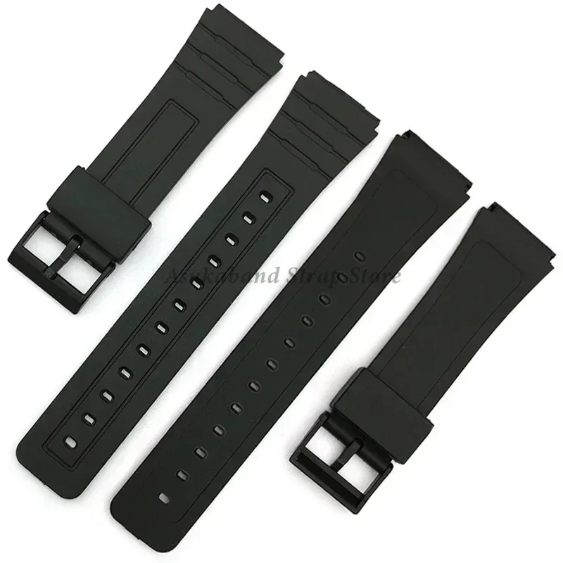 12/14/16/18/20/22mm Silikon Gummi Strap für Casio W800H – Bild 3